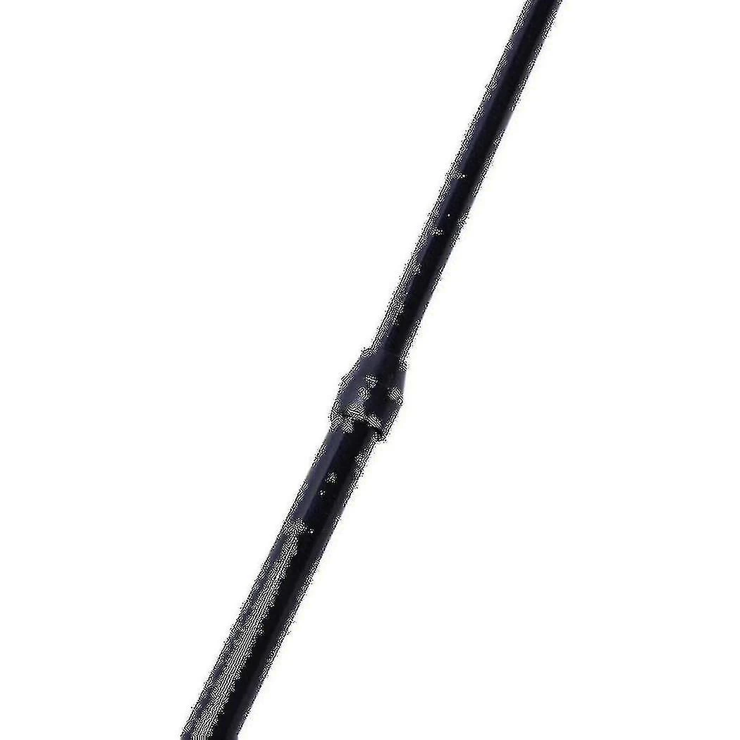 Extendable Telescopic Spring Loaded Net Voile Tension Curtain Rail Pole Rods,55-90cm,black - Image 4