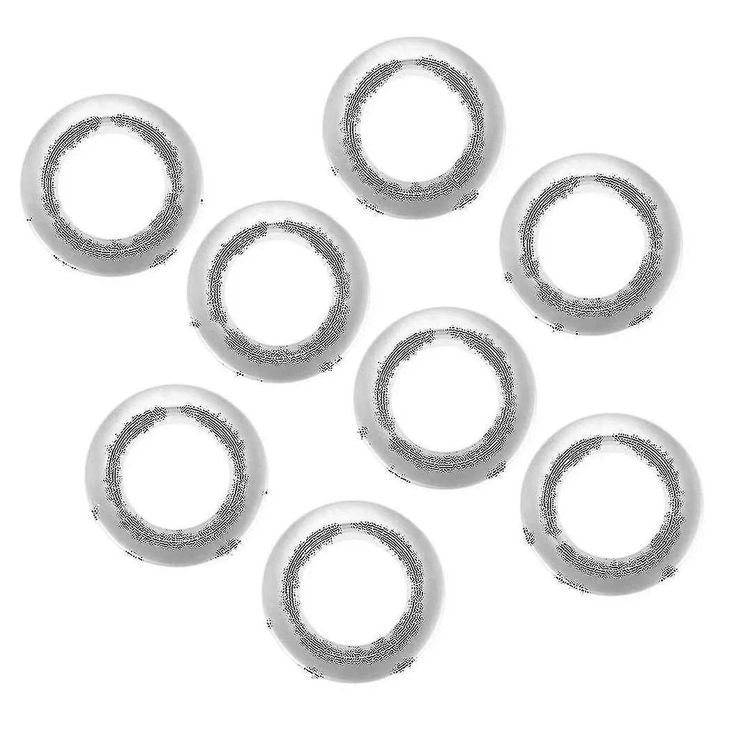100 Pack Curtain Grommet, Inner Diameter 43mm Curtain Eyelet Rings Nanoscale Low Noise Roman Ring ( - Image 4