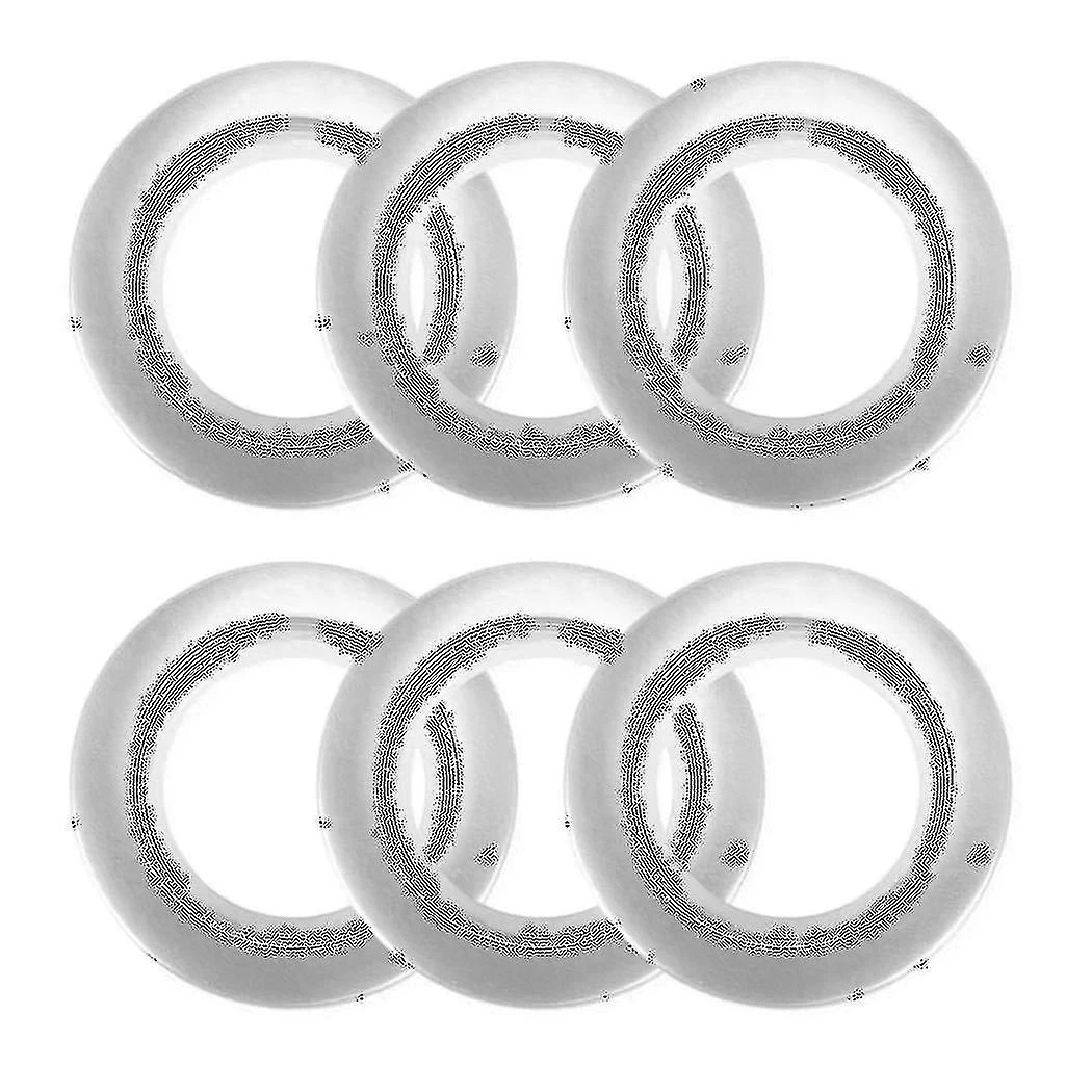 100 Pack Curtain Grommet, Inner Diameter 43mm Curtain Eyelet Rings Nanoscale Low Noise Roman Ring ( - Image 3