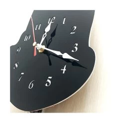 Dog Wall Clock Home Decor Clock Children's Bedroom Wall Decor Dog Wagging Tail Clock Gifts For Chil