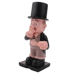 Resin Butler Shape Decor Compatible Toilet